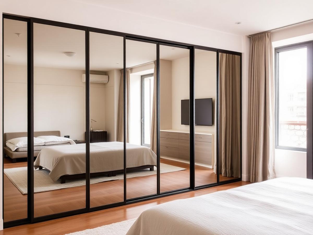 Wardrobe Doors by Lewis Glass Co, glazier on the Gold Coast